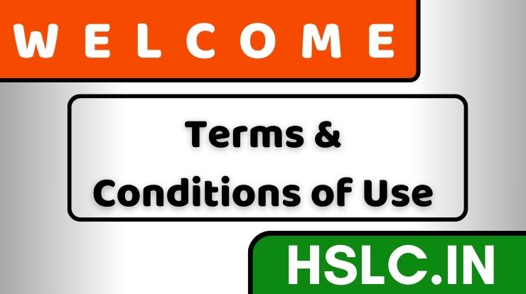 Terms & Conditions of Use