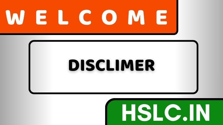 Disclimer