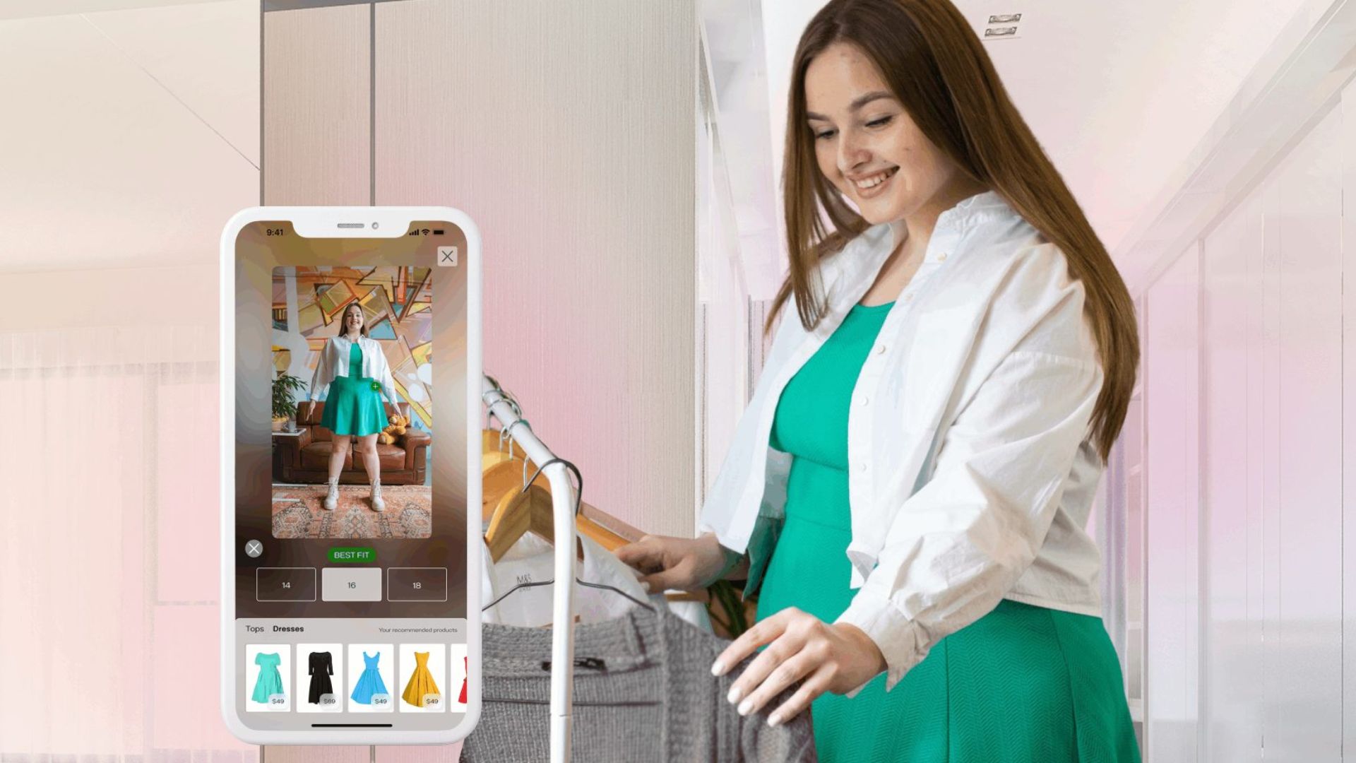 Online Dress trail Room App