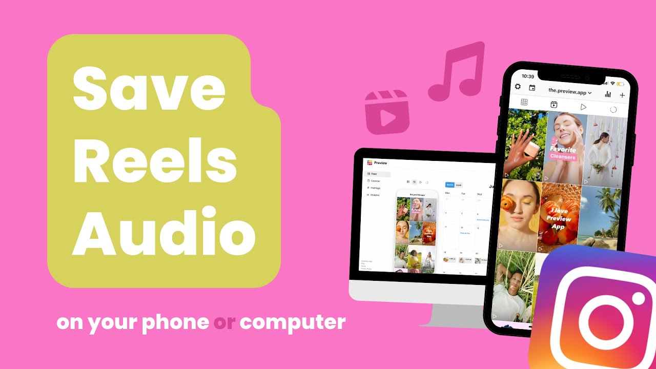Instagram Reels Save Audio Downloader Trick
