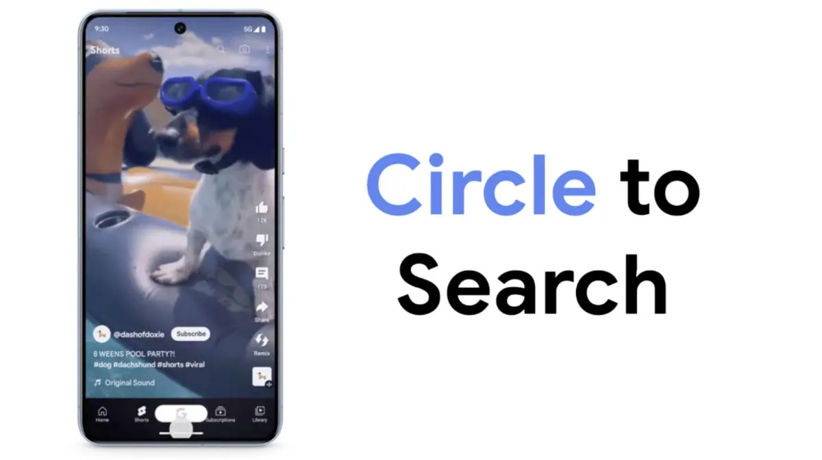 circle to search any product
