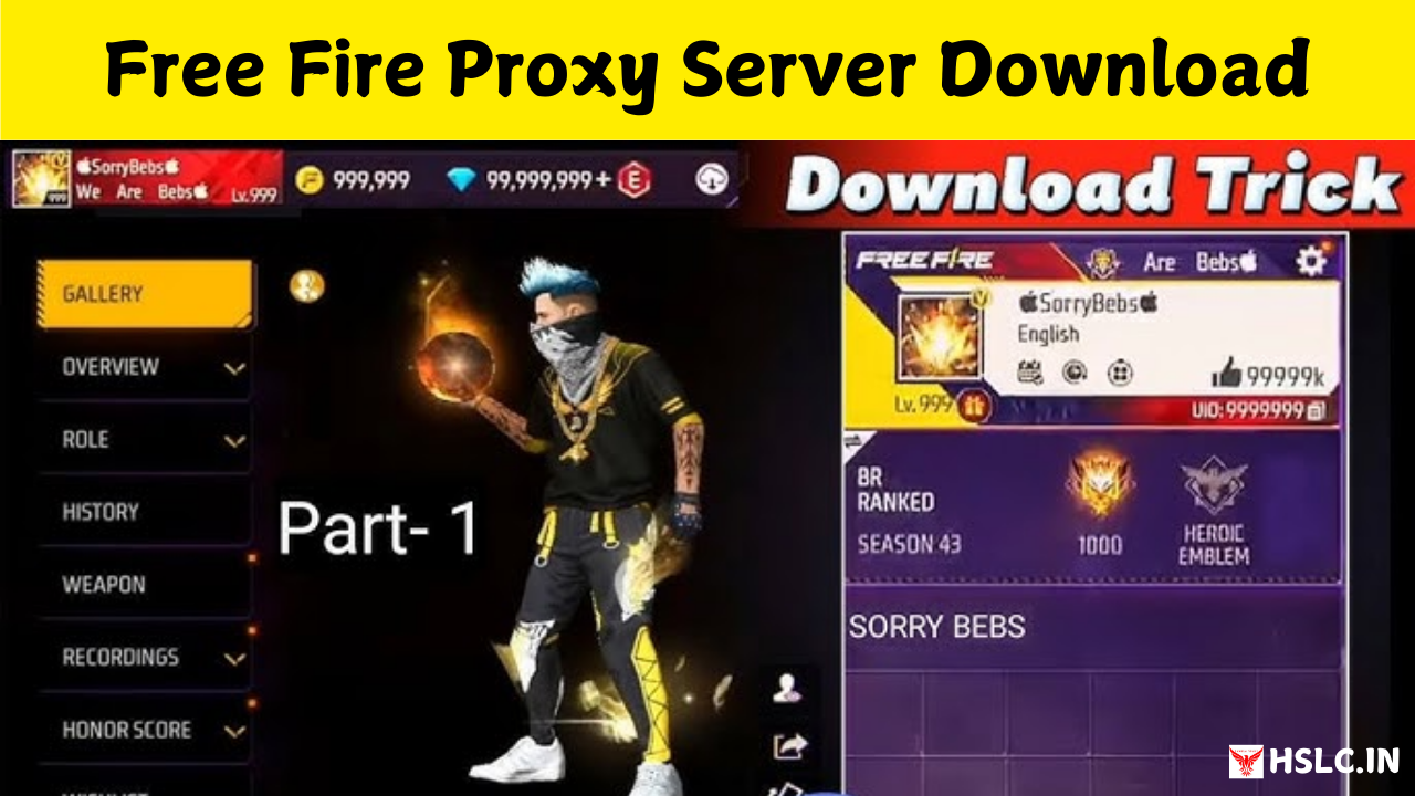 Free Fire Advance Server Download