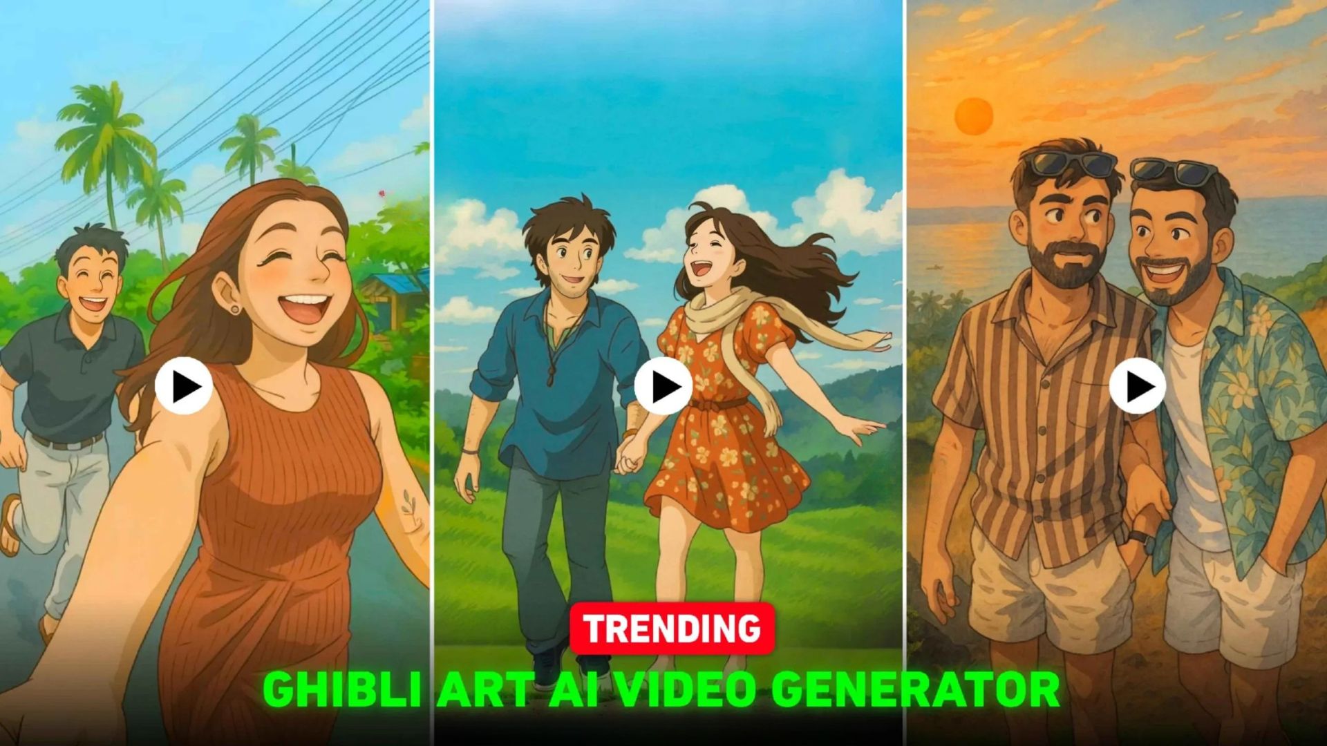 Trending Ai Ghibli Style Image Generator